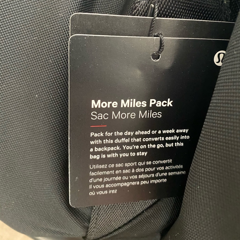 LAST ONE:  Lululemon More Miles Backpack 39L - Picture 13 of 16